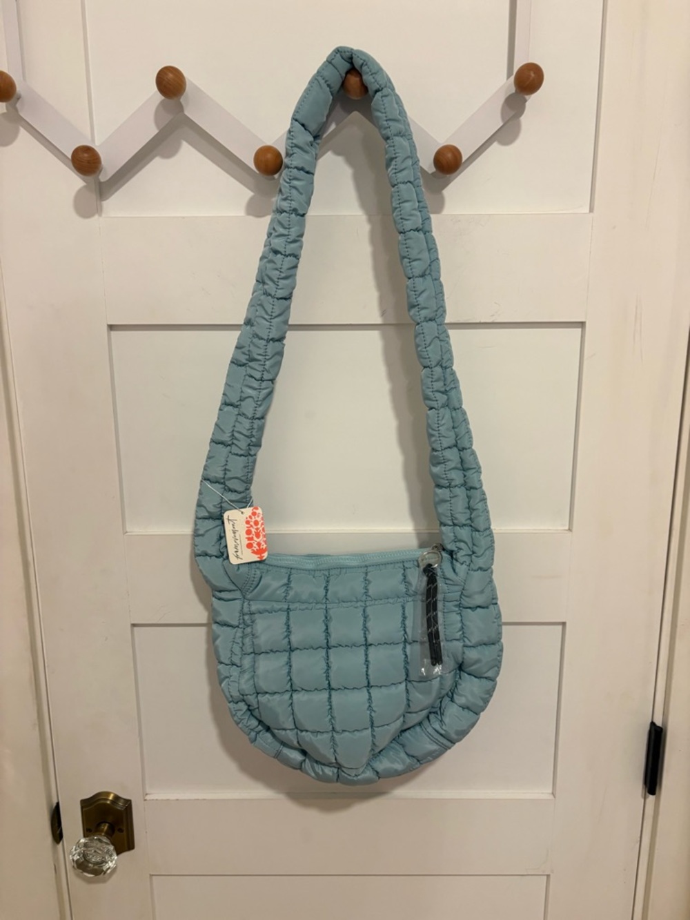 NWT Free People Quilted Baby Carryall Sling Bag - Picture 2 of 7